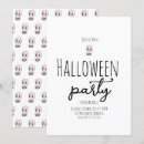 Recherche de crâne de halloween invitations Pour enfants