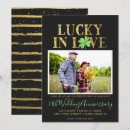 Search for lucky in love wedding invitations Irish