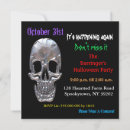 Search for bones halloween invitations Creepy
