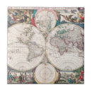 Recherche de carte du monde carreaux Globe