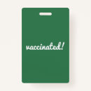 Search for vaccination badges Vaccinated