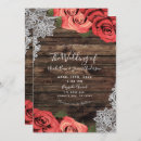 Search for red rose wedding invitations Flowers