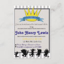 Search for monster baby shower invitations Blue
