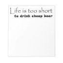 Search for funny quotes notepads For him