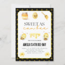 Search for bee birthday invitations Elegant