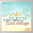 Search for psalm 91 4 posters You will find refuge