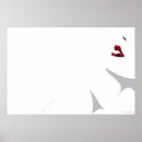 Recherche de rouge lèvres posters Minimaliste
