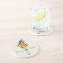 Search for flower monogram coasters Modern