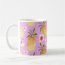 Search for retro pineapple mugs Tropical