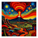 Search for erupting volcano posters Eruption