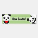 Recherche de panda voiture autocollants Mignon