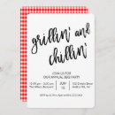 Search for grillin and chillin invitations Bbq