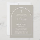 Search for grey christening invitations Modern