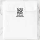 Recherche de code qr autocollants Noir et blanc