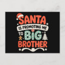 Search for funny brother postcards Santa