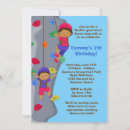 Recherche de wall invitations Escalade