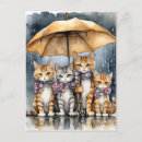 Search for mother cat postcards Cute