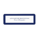 Search for navy blue border labels White