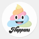 Search for rainbow poop stickers Funny