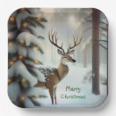 Search for christmas deer plates Wildlife