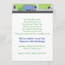 Search for garbage truck party invitations Trash bash