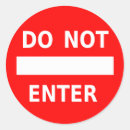 Search for entering stickers Traffic