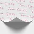 Search for twins wrapping paper Modern