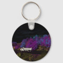 Search for blue trees round keychains Landscape