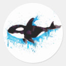 Search for black fish stickers Swim