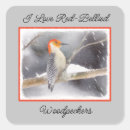 Search for woodpecker stickers Red