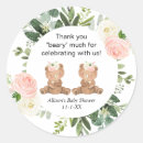 Search for pink bear stickers Thank you beary much