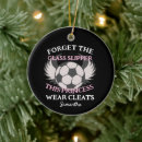 Search for soccer team ornaments Funny
