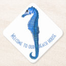 Recherche de seahorse dessous de verres Maison de plage