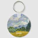 Search for landscape art keychains Vincent van gogh