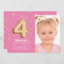Recherche de 4th anniversaire invitations Rose