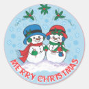 Search for frosty snowman stickers Merry christmas