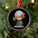 Search for cheetah ornaments Santa