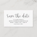 Search for save the date enclosure cards Black and white
