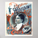 Recherche de vintage houdini posters Magie