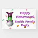 Search for trick or treat banners Witch