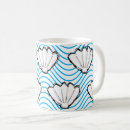 Search for blue seashells mugs Sea life