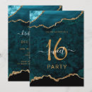 Recherche de monogram 16ans anniversaire invitations Girly