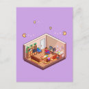Recherche de pixels cartes postales Rétro