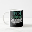 Search for checklist mugs Support