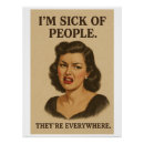 Recherche de sarcasme posters Vintage