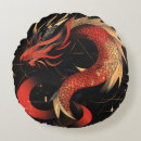 Recherche de dragon rouge coussins Mythique