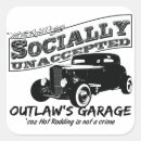 Search for outlaws stickers Vintage