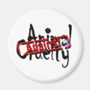 Recherche de cruauté magnets Droits des animaux