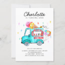 Search for watercolor ice cream birthday invitations Summer party