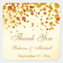 Search for fall save the date stickers Thank you